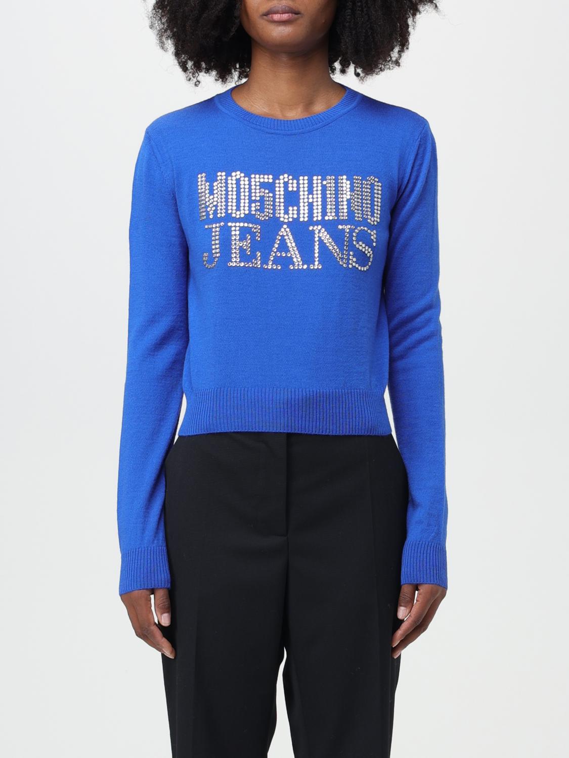 Moschino Jeans Jumper MOSCHINO JEANS Woman colour Blue