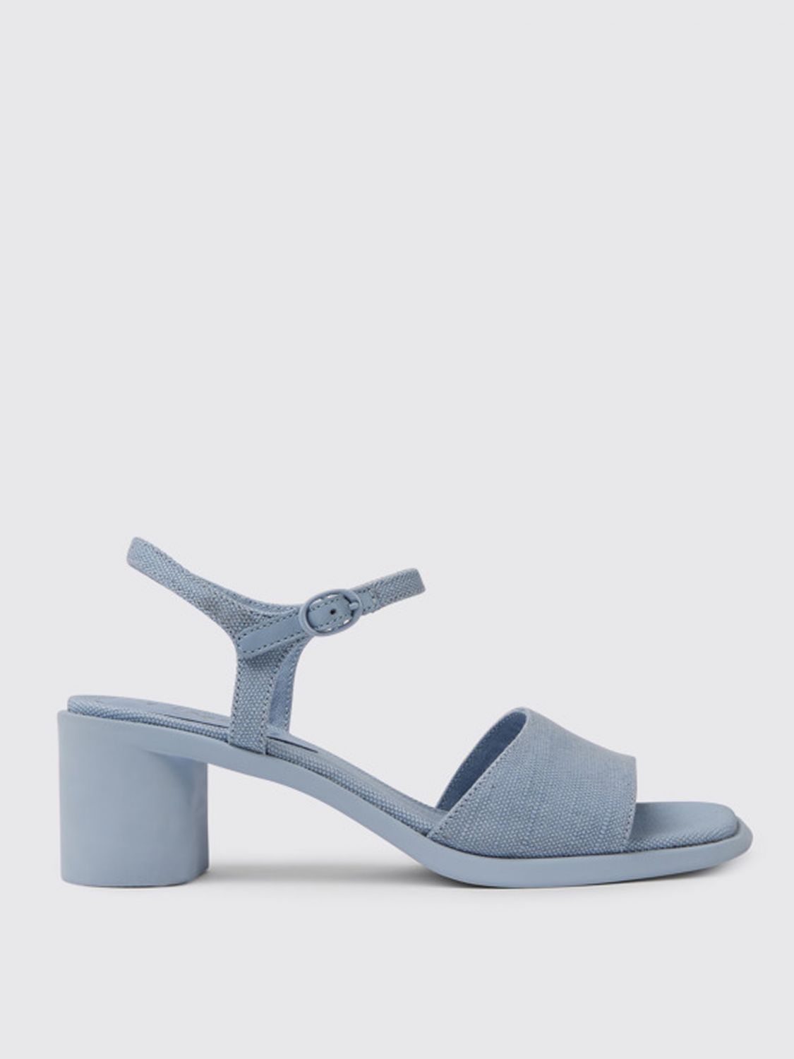 Camper Camper Meda sandals in fabric and calfskin