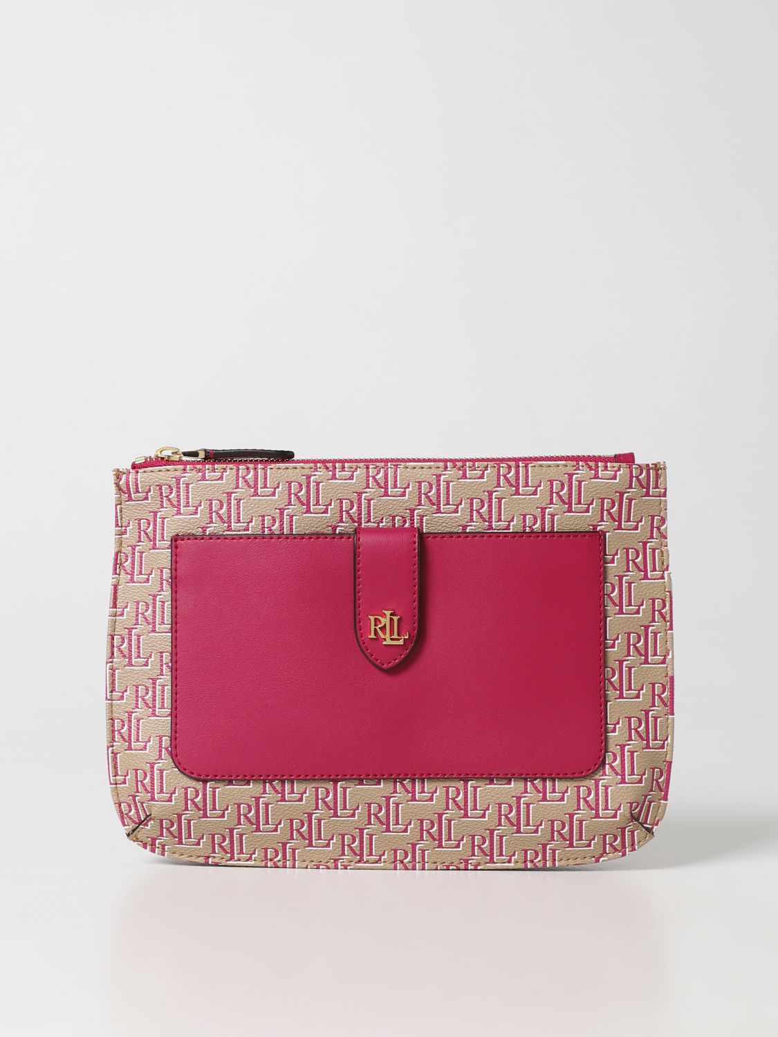 Lauren Ralph Lauren Crossbody Bags LAUREN RALPH LAUREN Woman colour Fuchsia