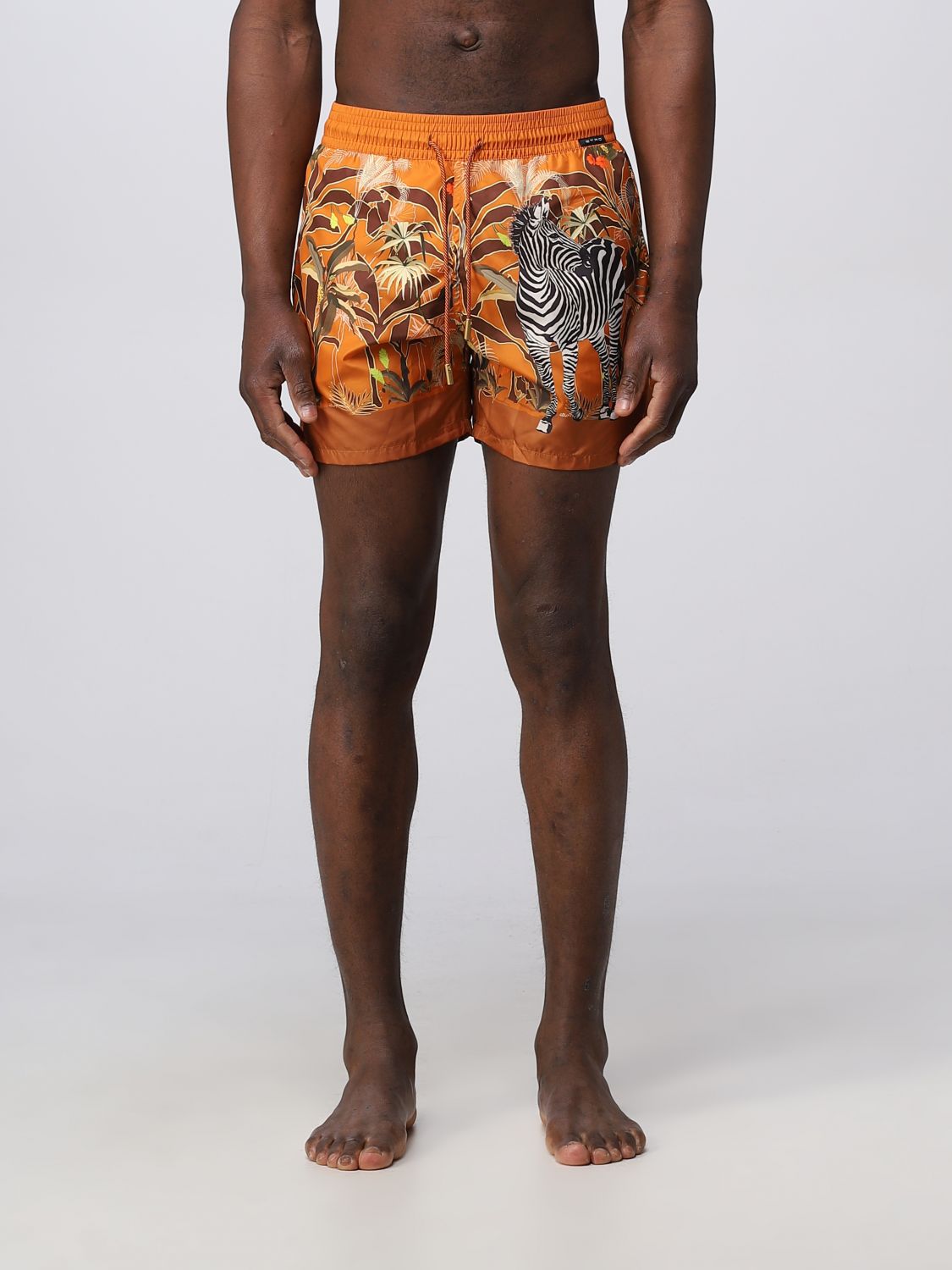 Etro Swimsuit ETRO Men colour Orange