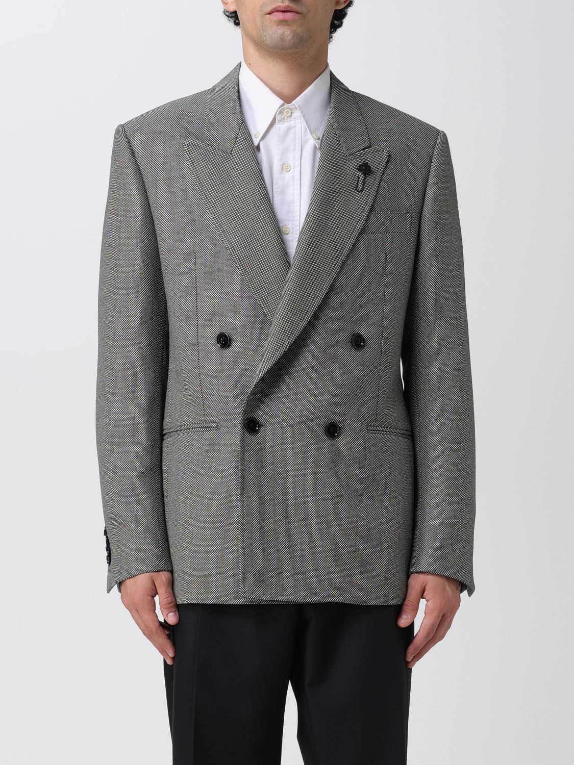 Lardini Blazer LARDINI Men colour Grey