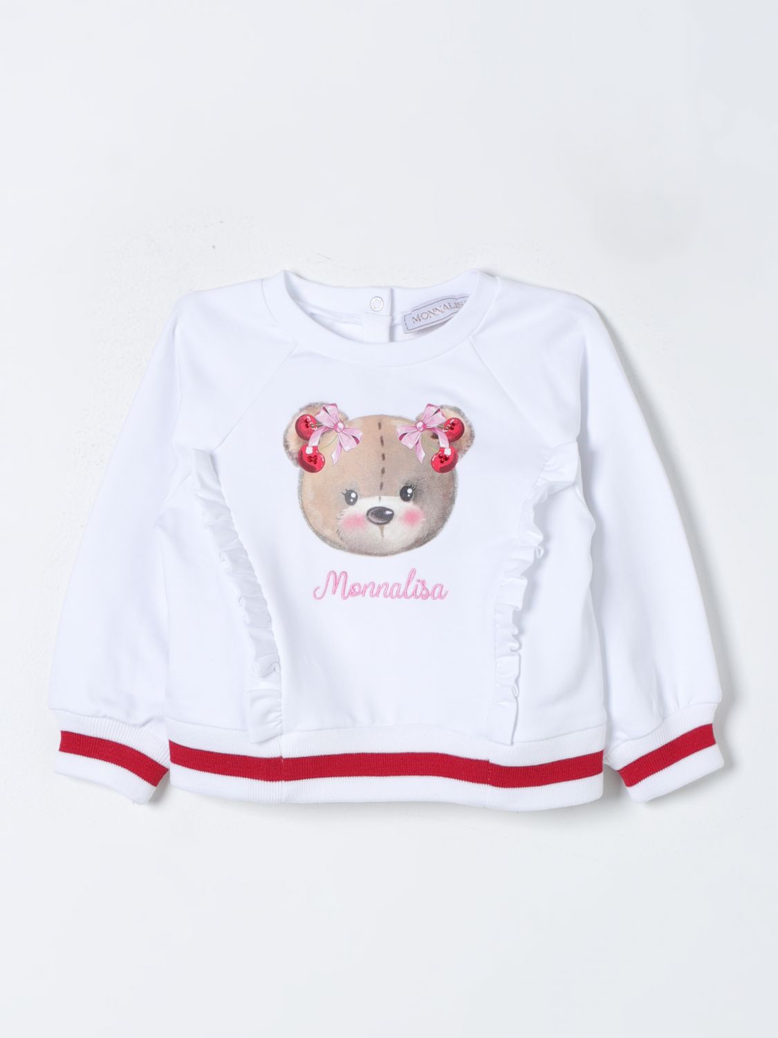 Monnalisa Jumper MONNALISA Kids colour White