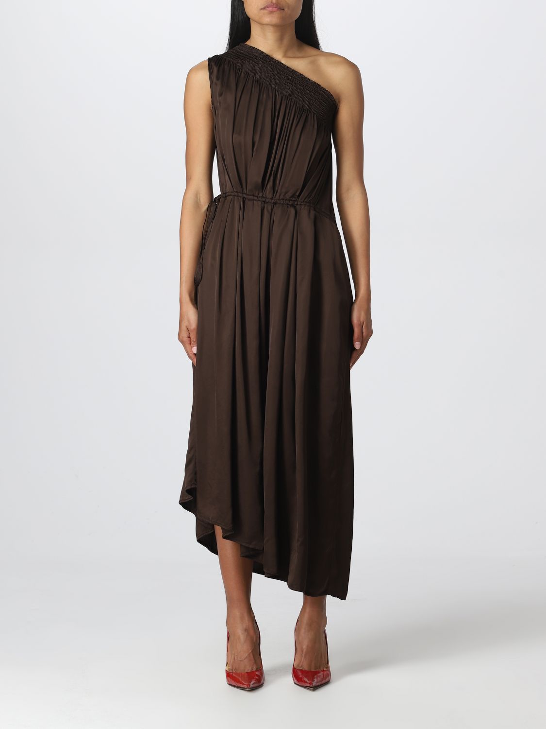 N° 21 Dress N° 21 Woman colour Brown