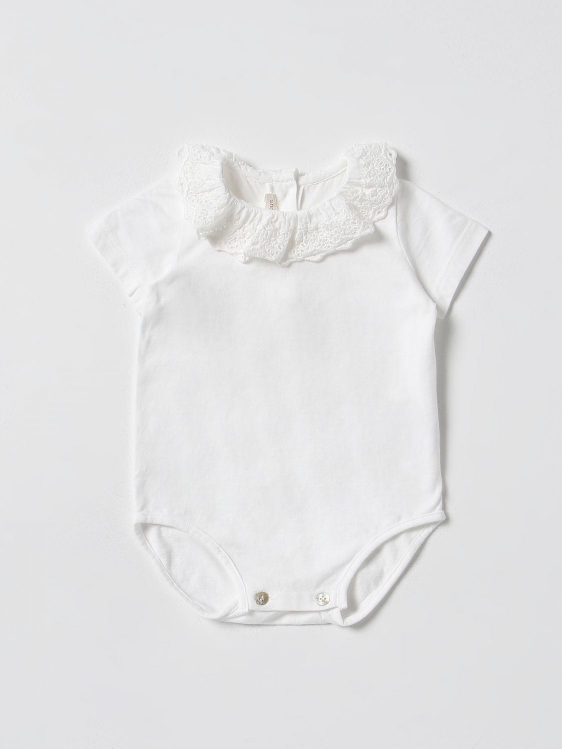 Zhoe & Tobiah Bodysuit ZHOE & TOBIAH Kids colour White