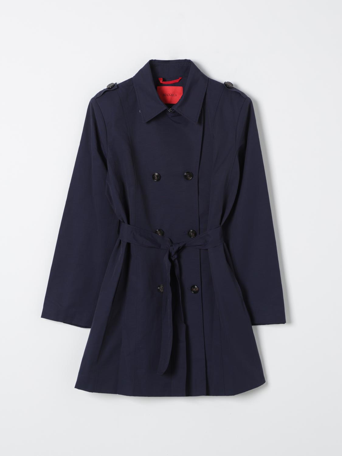  Coat MAX & CO. KID Kids color Blue