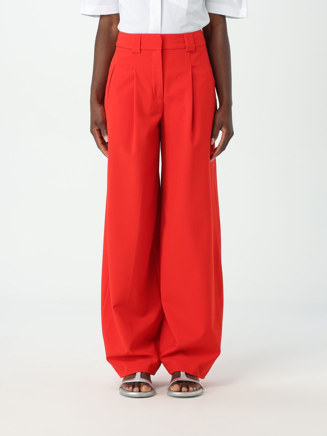 CLOSED Pants CLOSED Woman color Red