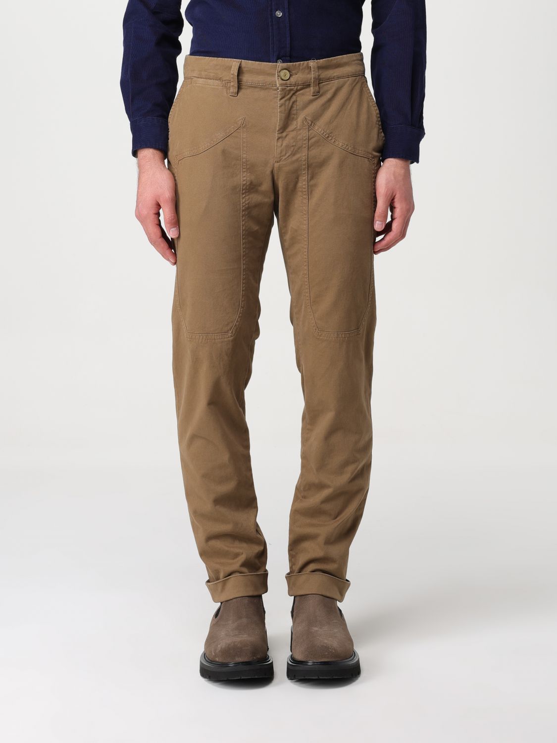 Jeckerson Trousers JECKERSON Men colour Tobacco