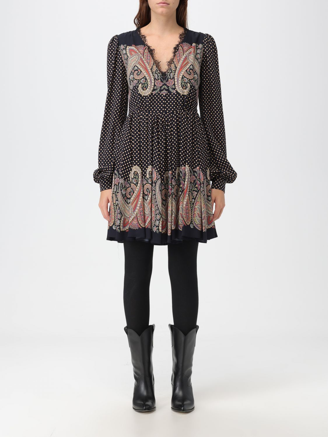 Etro Dress ETRO Woman colour Black