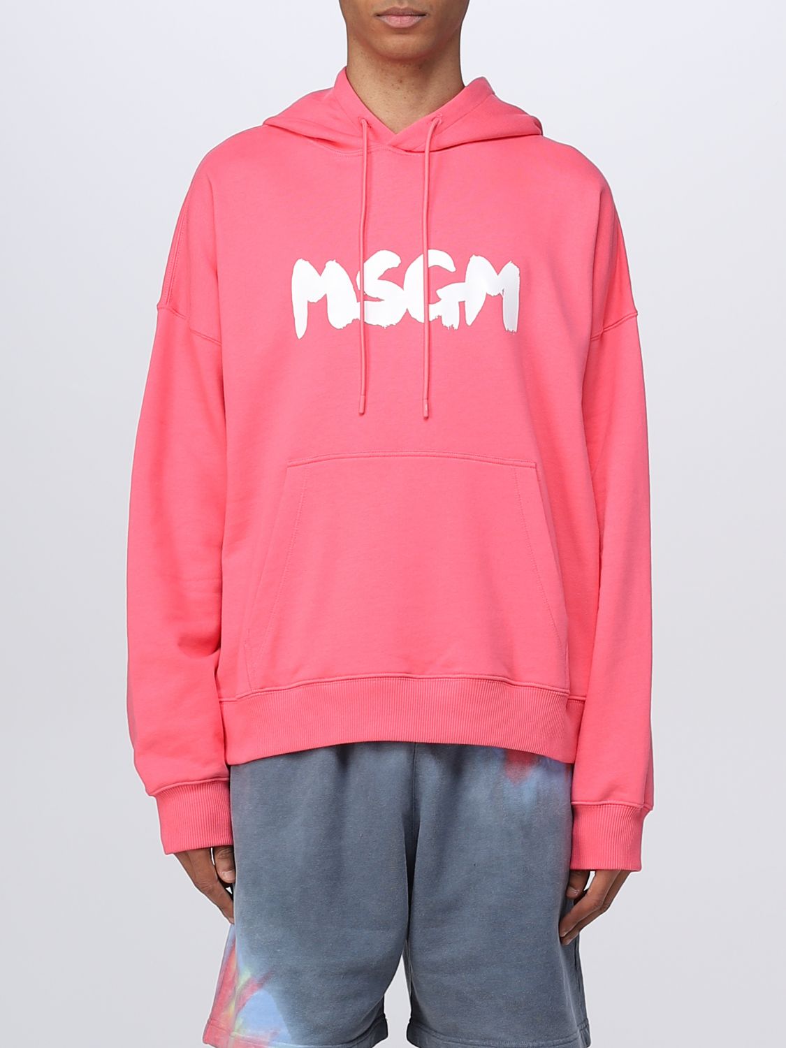 Msgm Sweatshirt MSGM Men colour Fuchsia