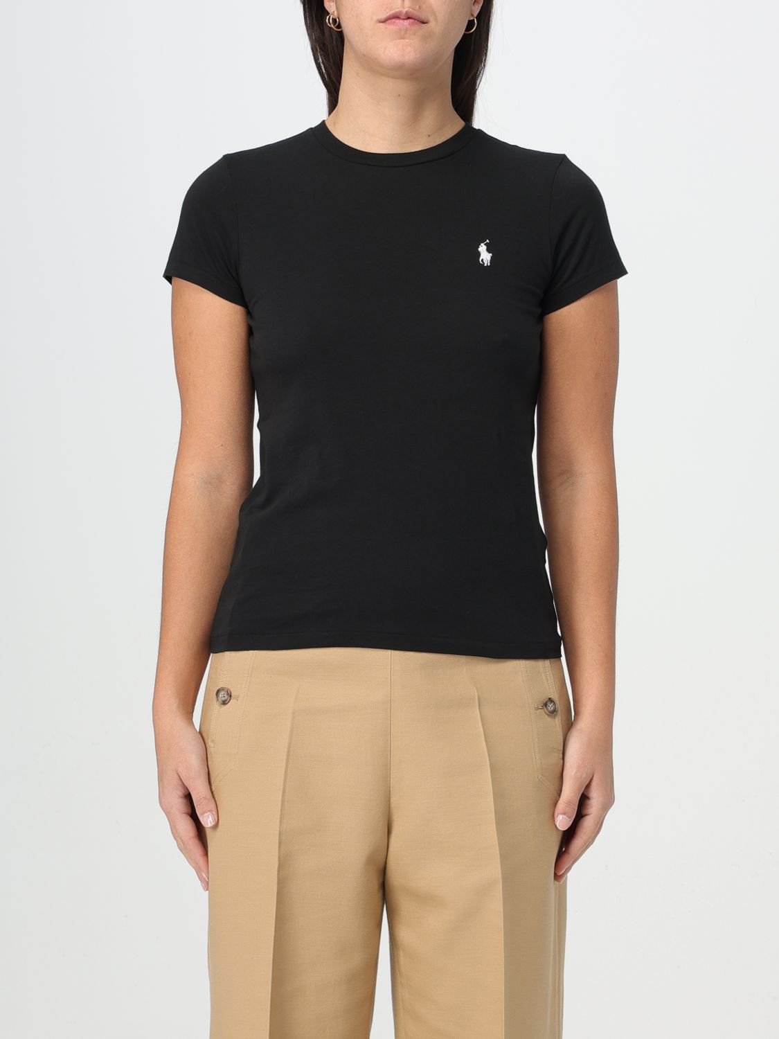 Polo Ralph Lauren T-Shirt POLO RALPH LAUREN Woman colour Black