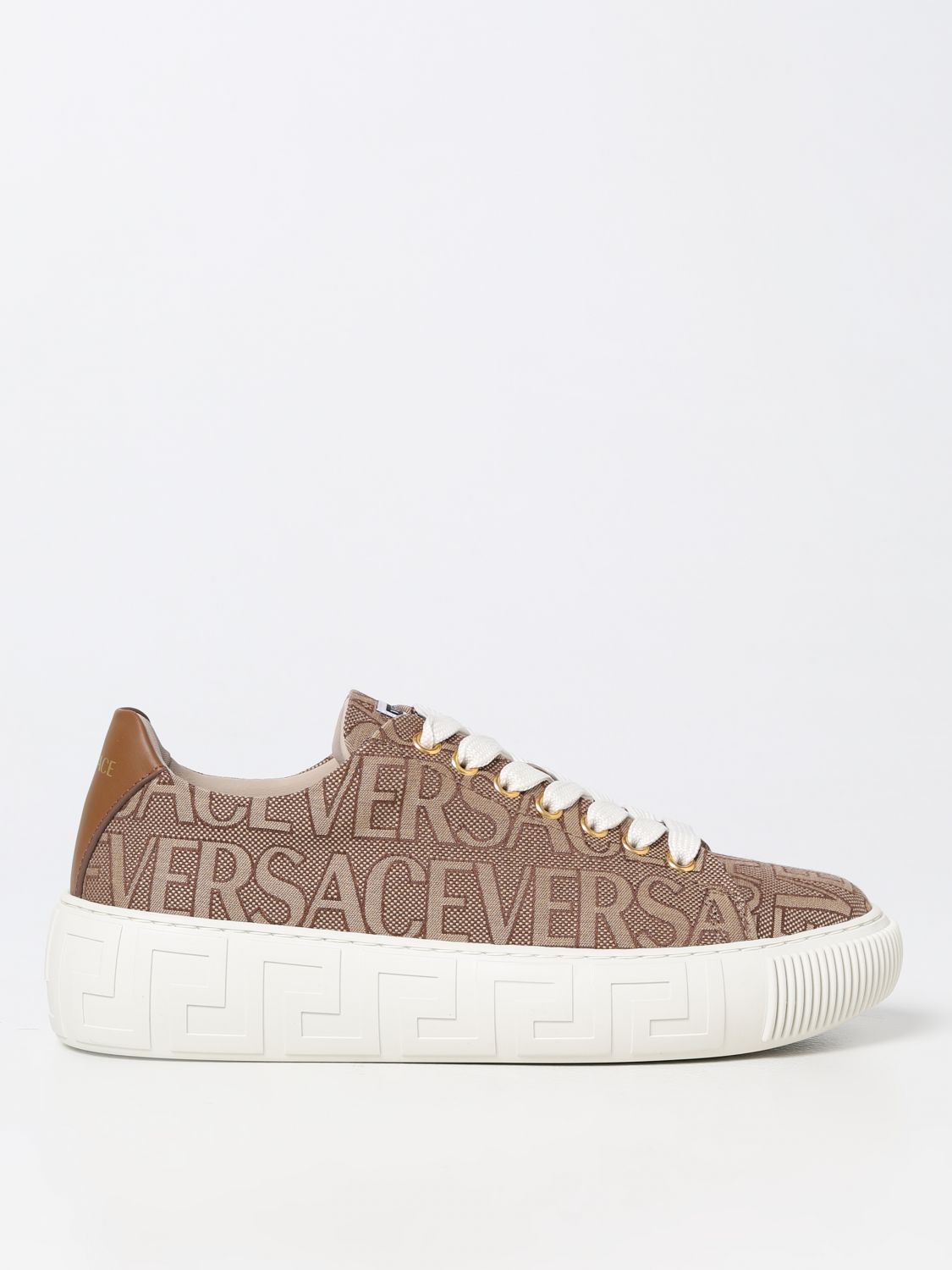 Versace Sneakers VERSACE Woman colour Brown