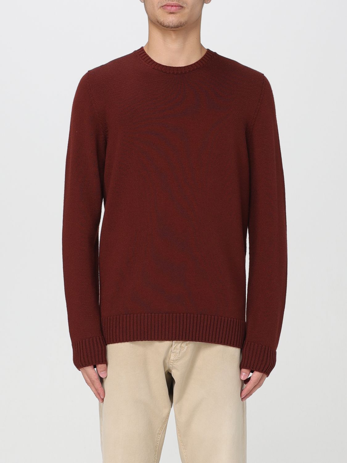 Drumohr Jumper DRUMOHR Men colour Burnt