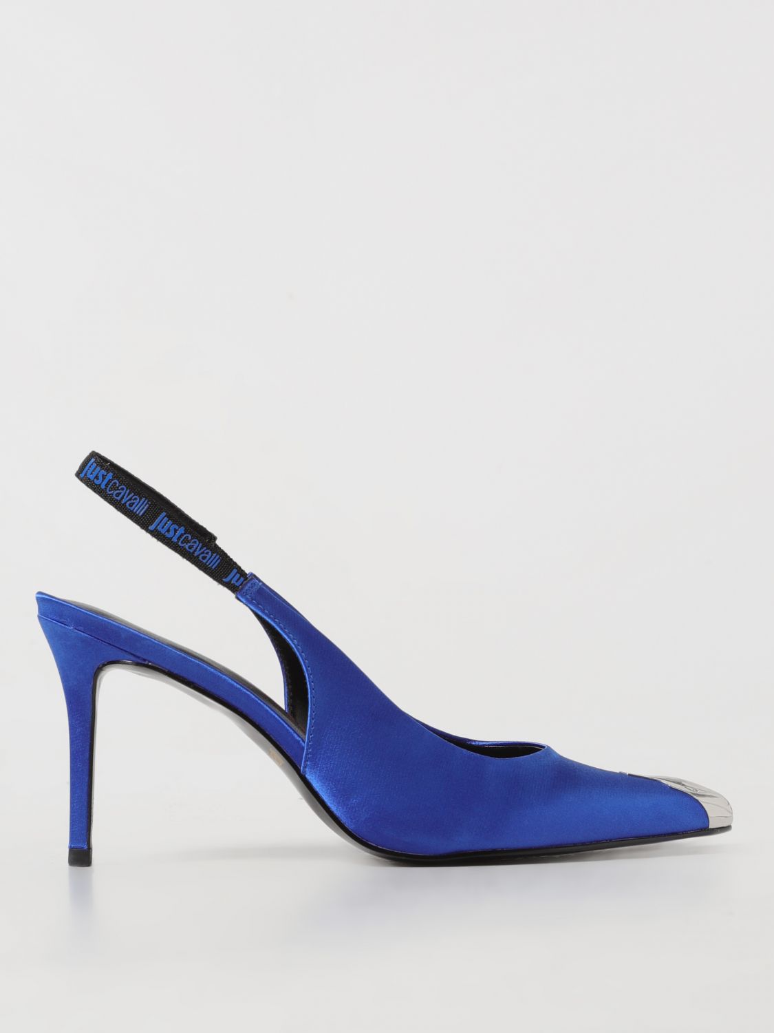 Just Cavalli High Heel Shoes JUST CAVALLI Woman colour Blue