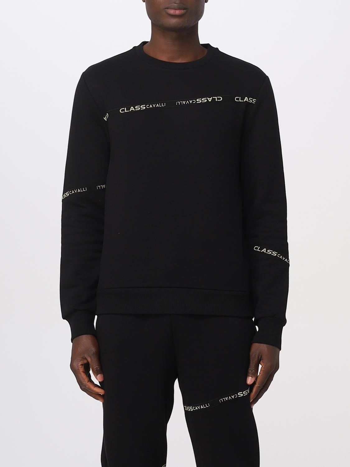 Class Roberto Cavalli Sweatshirt CLASS ROBERTO CAVALLI Men colour Black