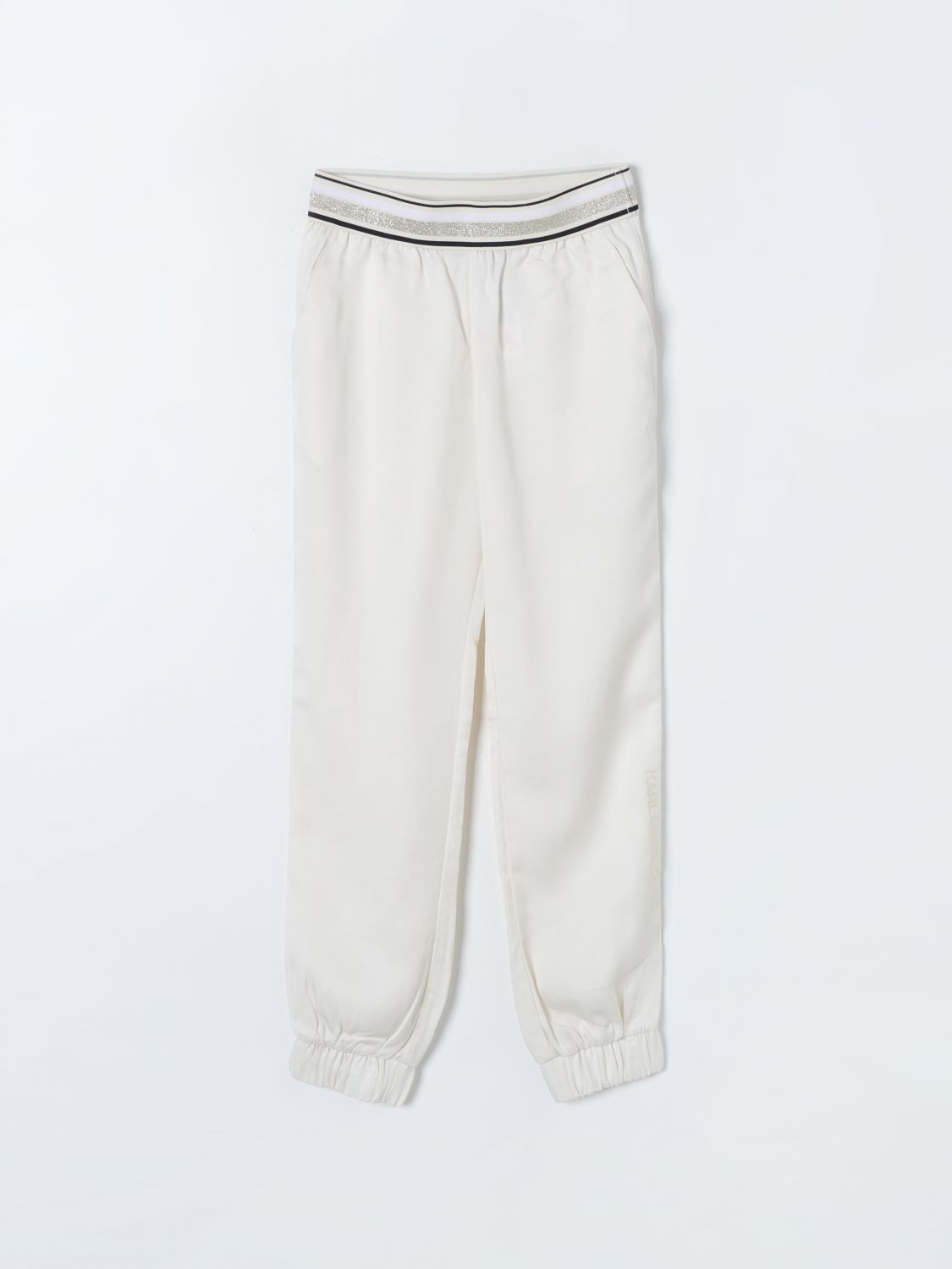 Karl Lagerfeld Kids Trousers KARL LAGERFELD KIDS Kids colour Beige