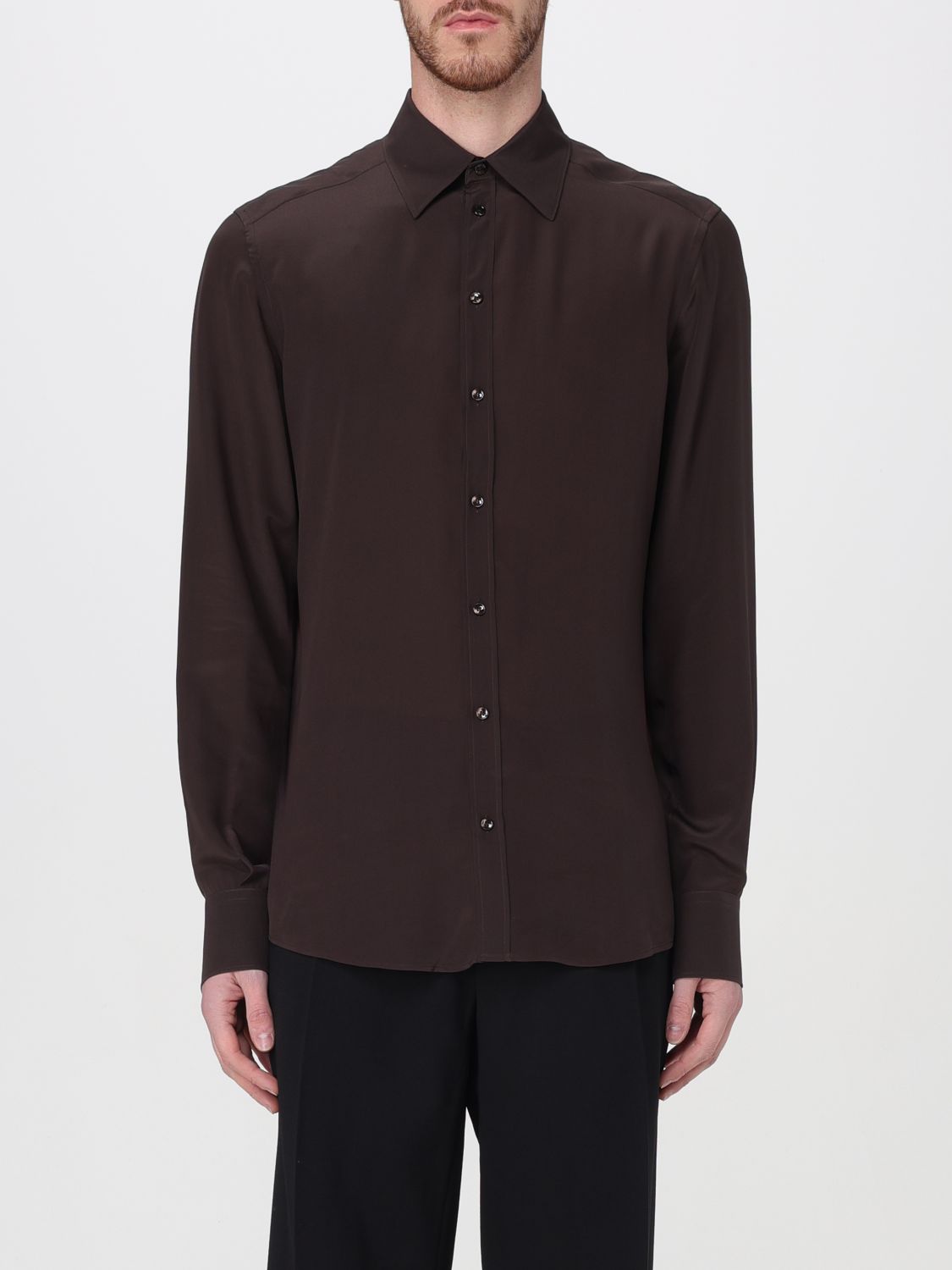 Dolce & Gabbana Shirt DOLCE & GABBANA Men color Brown