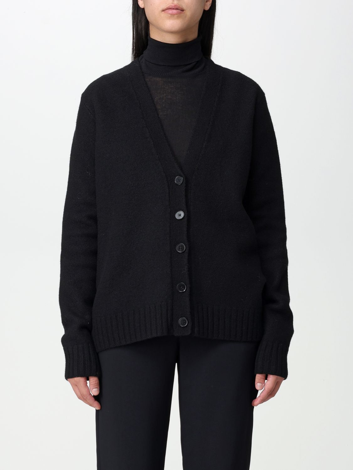 Jil Sander Cardigan JIL SANDER Woman colour Black