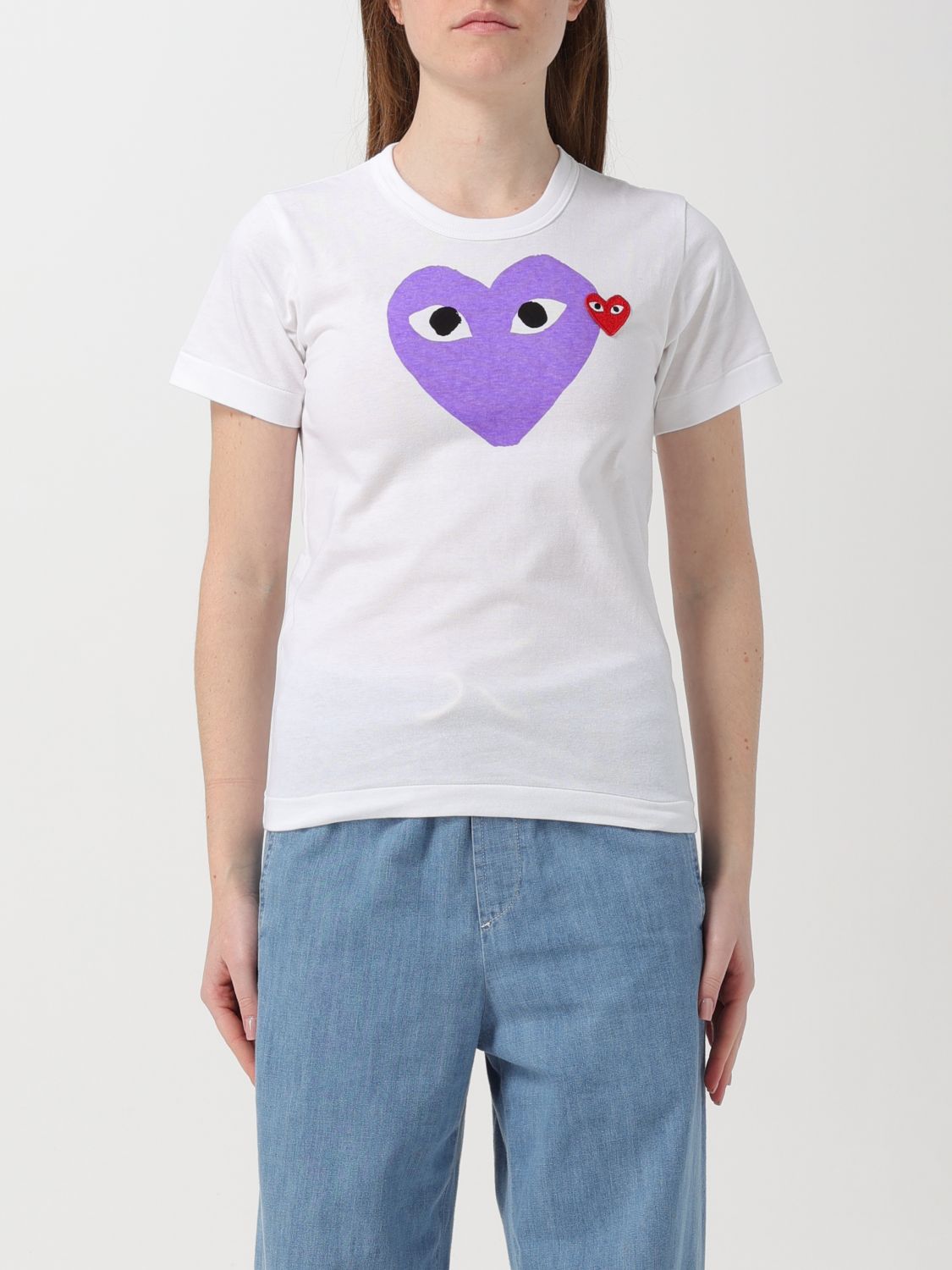 Comme Des Garçons Play T-Shirt COMME DES GARCONS PLAY Woman colour White