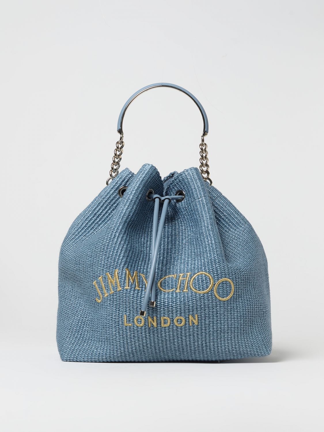 Jimmy Choo Tote Bags JIMMY CHOO Woman colour Blue