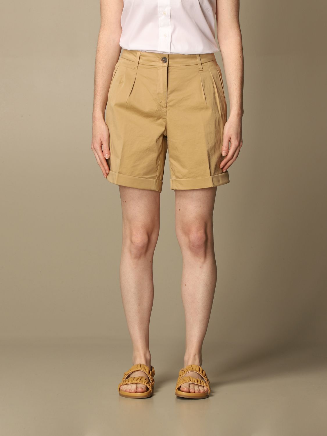 Fay Short FAY Woman colour Beige