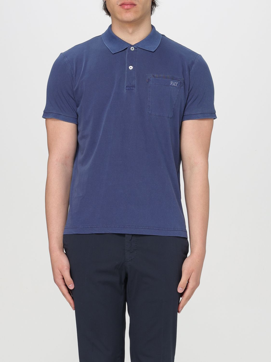 Fay Polo Shirt FAY Men colour Blue