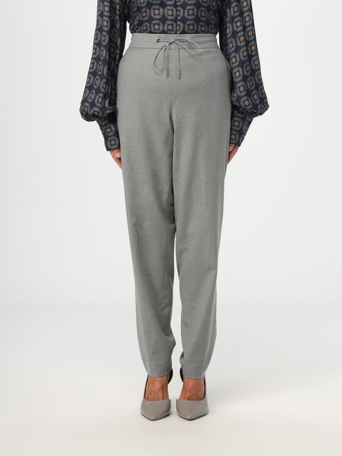 Fabiana Filippi Trousers FABIANA FILIPPI Woman colour Grey