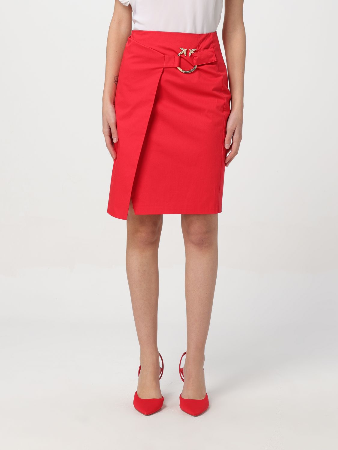 Pinko Skirt PINKO Woman colour Red