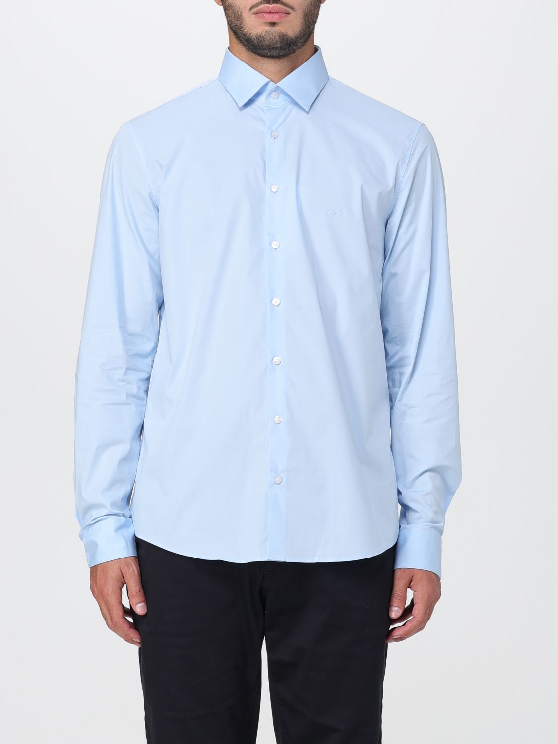 Calvin Klein Shirt CALVIN KLEIN Men colour Gnawed Blue