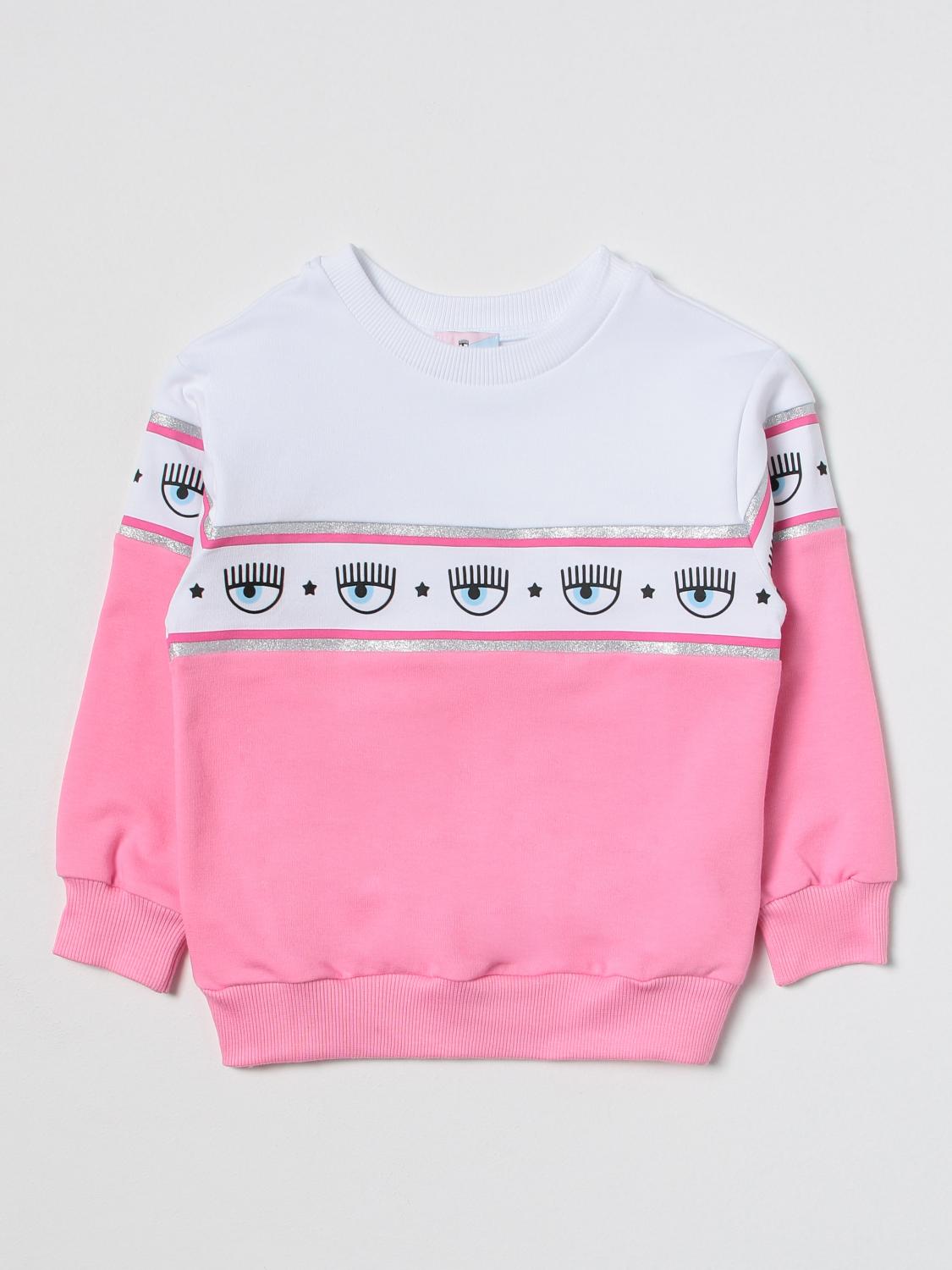 CHIARA FERRAGNI Jumper CHIARA FERRAGNI Kids colour Blush Pink