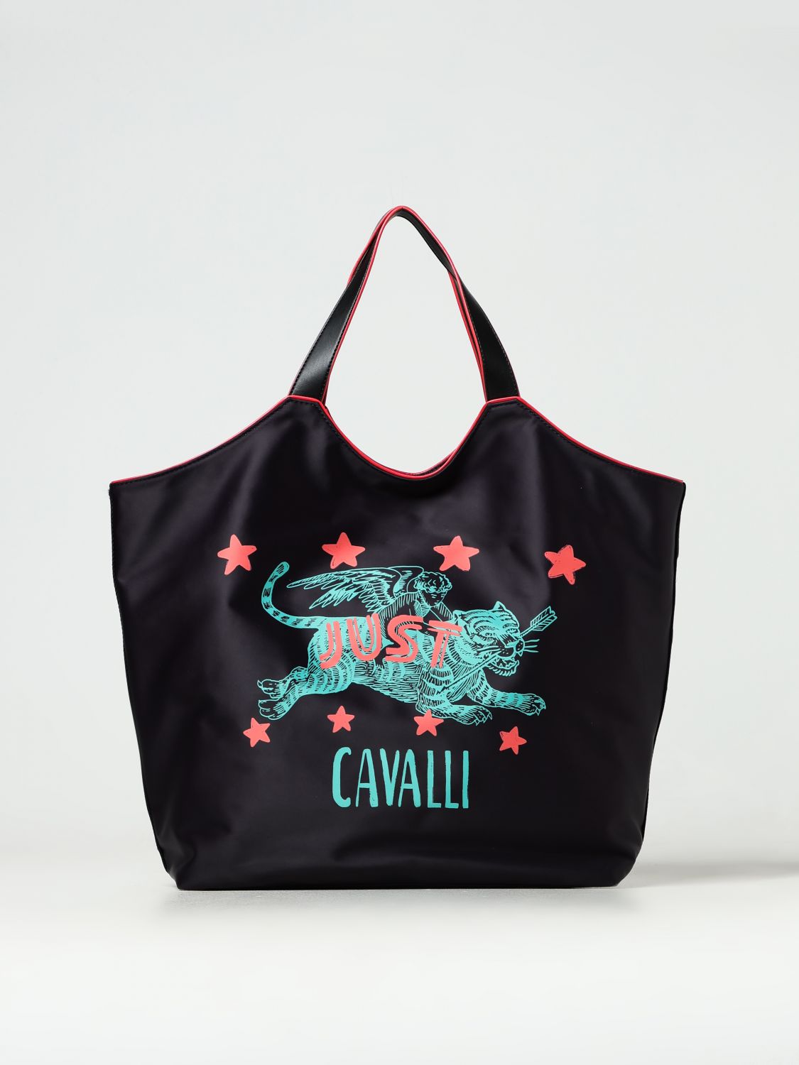 Just Cavalli Tote Bags JUST CAVALLI Woman colour Black