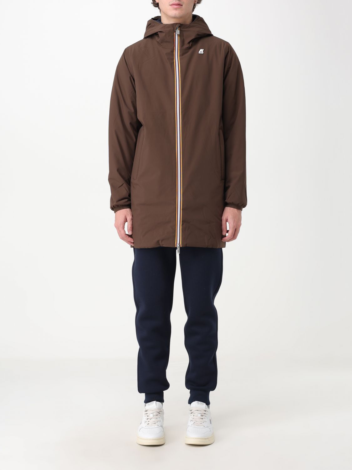 K-Way Jacket K-WAY Men colour Brown