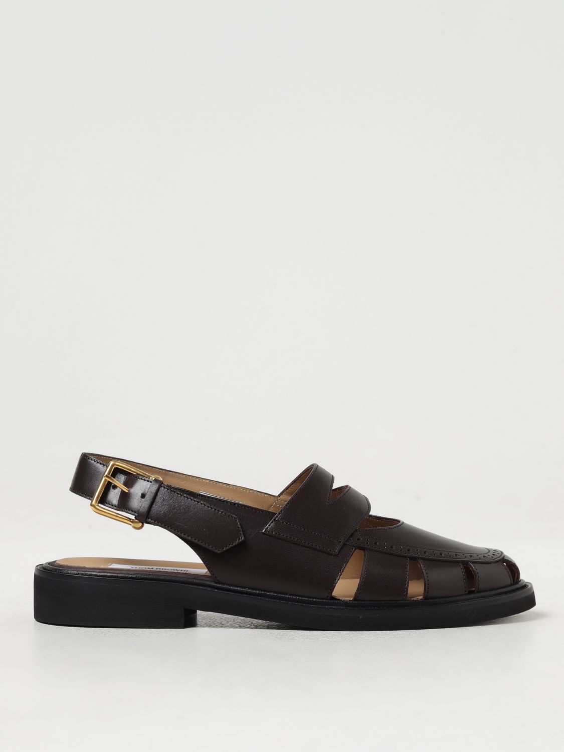 Thom Browne Sandals THOM BROWNE Men colour Brown