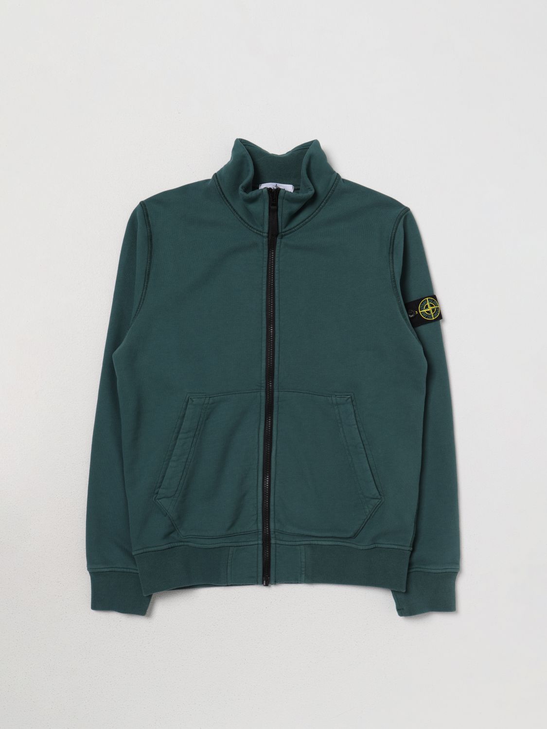 Stone Island Junior Jumper STONE ISLAND JUNIOR Kids colour Bottle Green