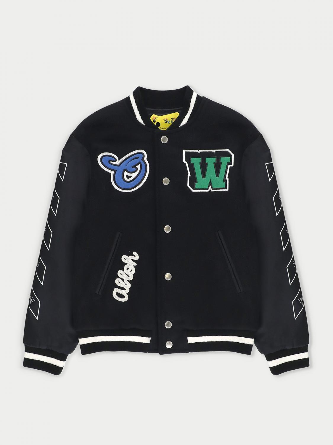 Off-White Kids Jacket OFF-WHITE KIDS Kids color Black