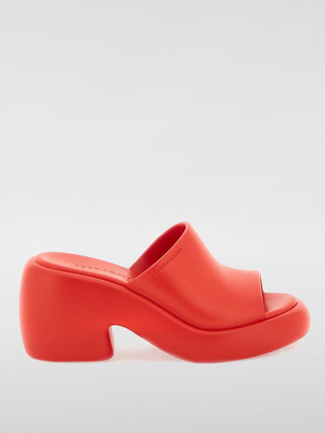 Ferragamo Shoes FERRAGAMO Woman color Red