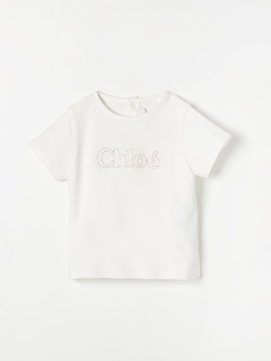 Chloé T-Shirt CHLOÉ Kids colour White