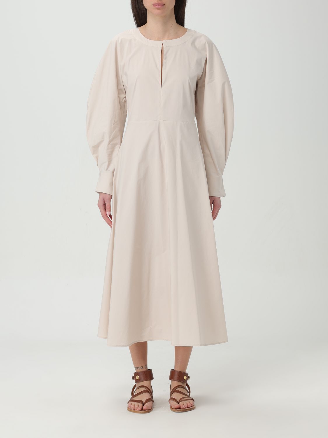 Liviana Conti Dress LIVIANA CONTI Woman colour Milk