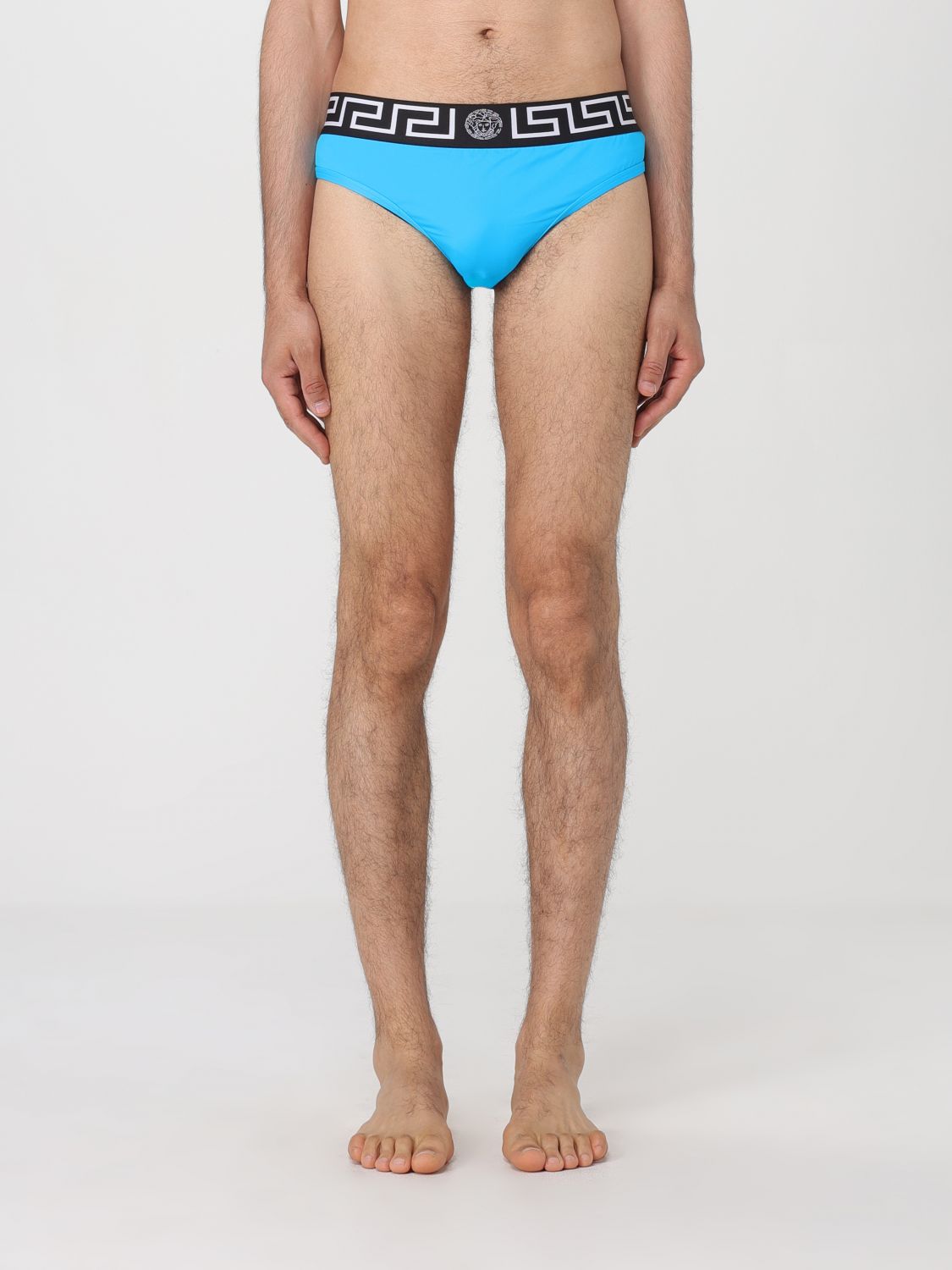 Versace Swimsuit VERSACE Men color Blue