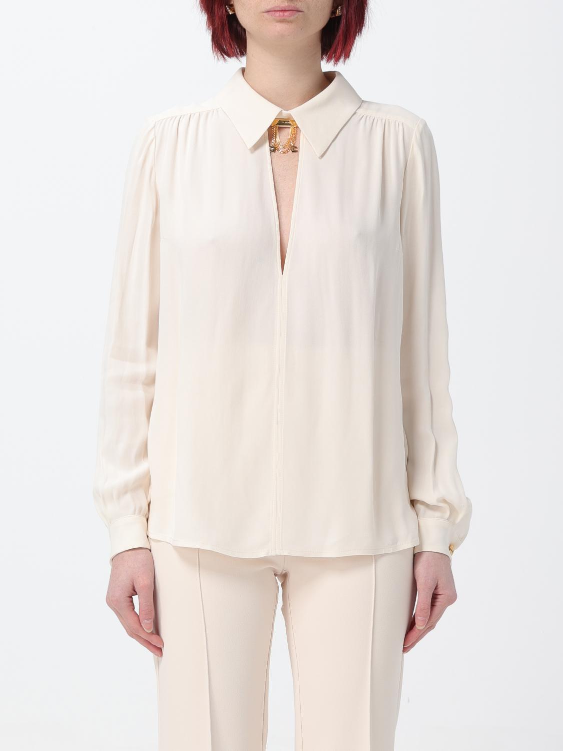 Elisabetta Franchi Shirt ELISABETTA FRANCHI Woman colour Butter