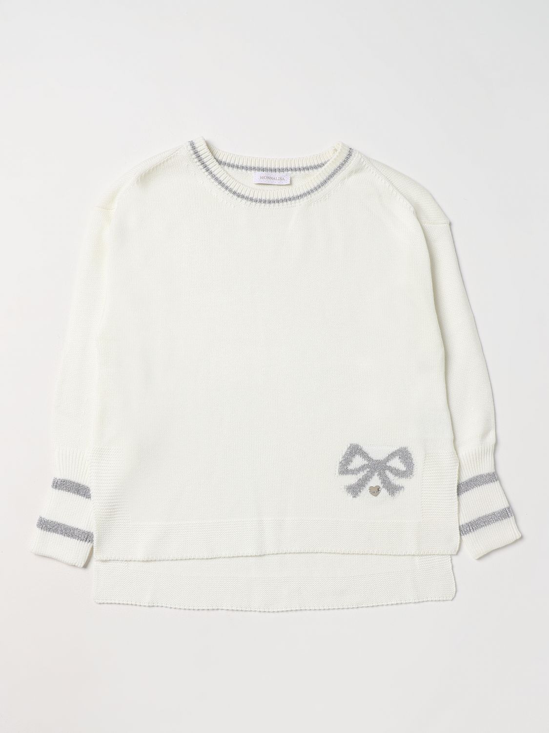 Monnalisa Jumper MONNALISA Kids colour Yellow Cream