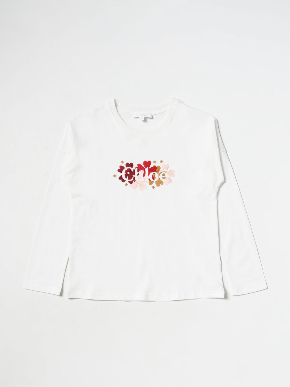 Chloé T-Shirt CHLOÉ Kids colour White