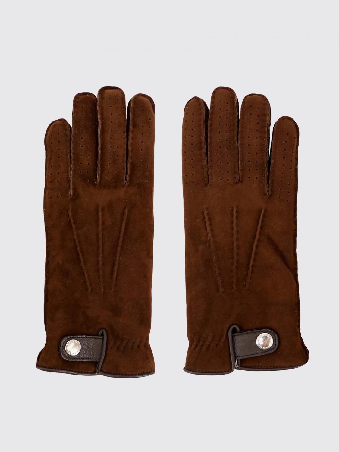 Brunello Cucinelli Gloves BRUNELLO CUCINELLI Men colour Brown