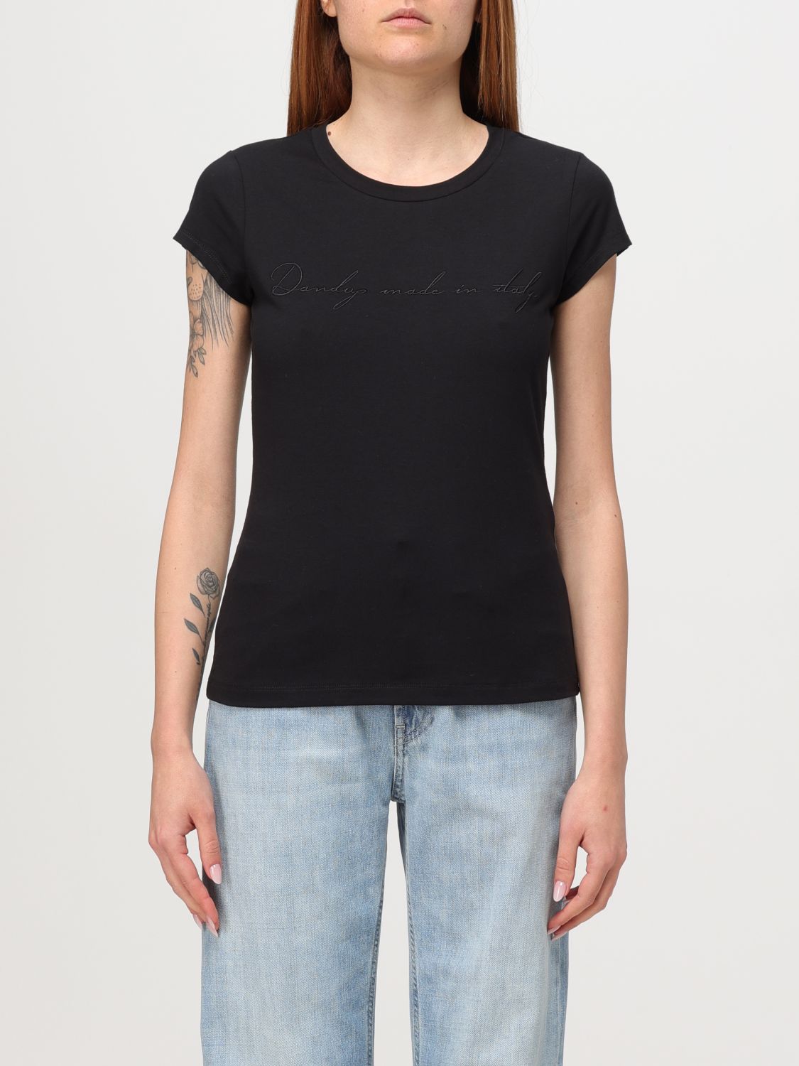 Dondup T-Shirt DONDUP Woman colour Black