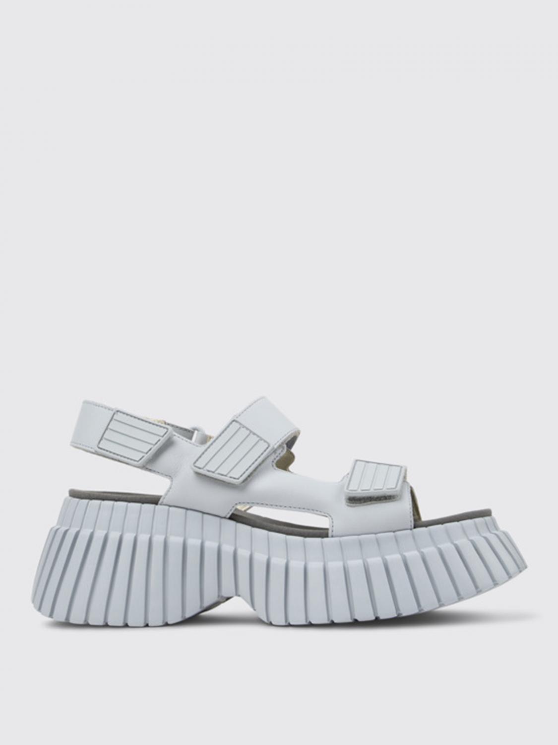 Camper Flat Sandals CAMPER Woman colour Grey