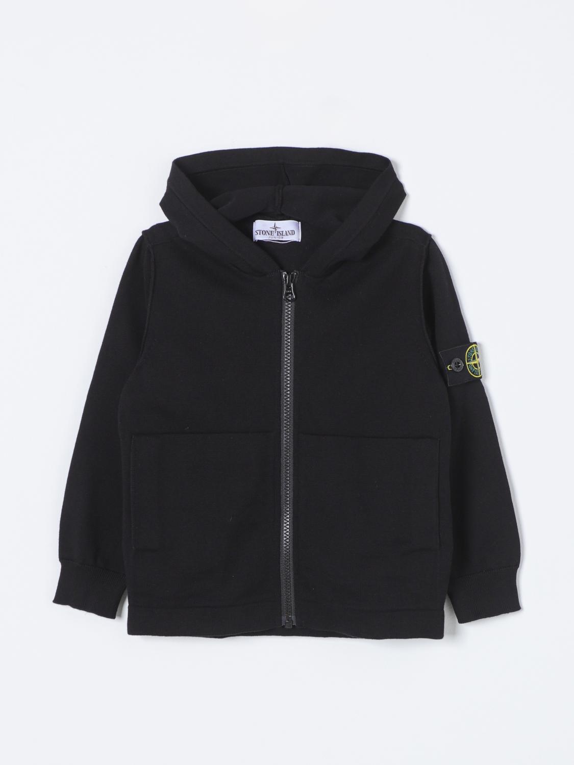 Stone Island Junior Jacket STONE ISLAND JUNIOR Kids color Black