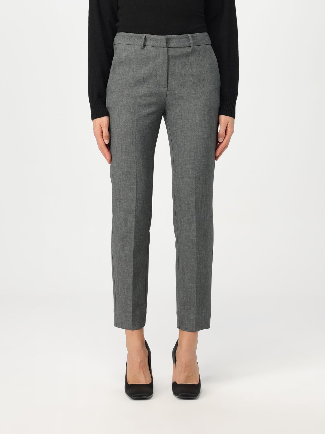 Seventy Trousers SEVENTY Woman colour Grey