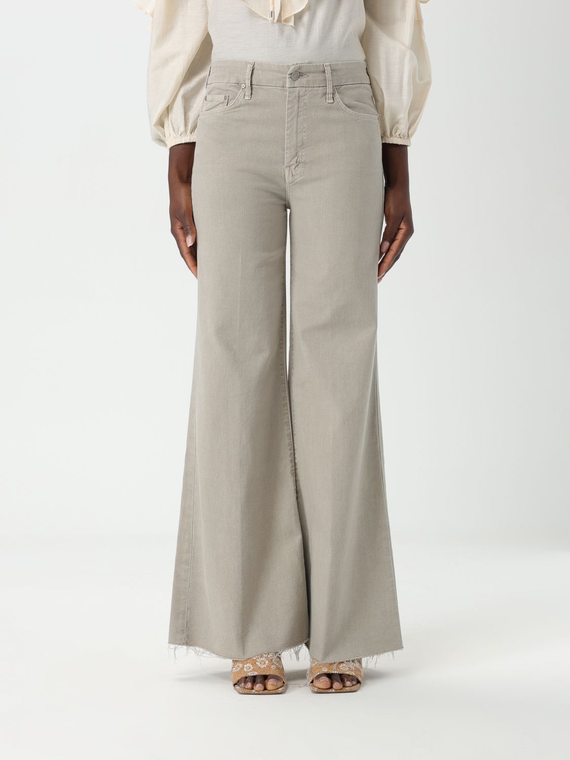 Mother Jeans MOTHER Woman color Beige