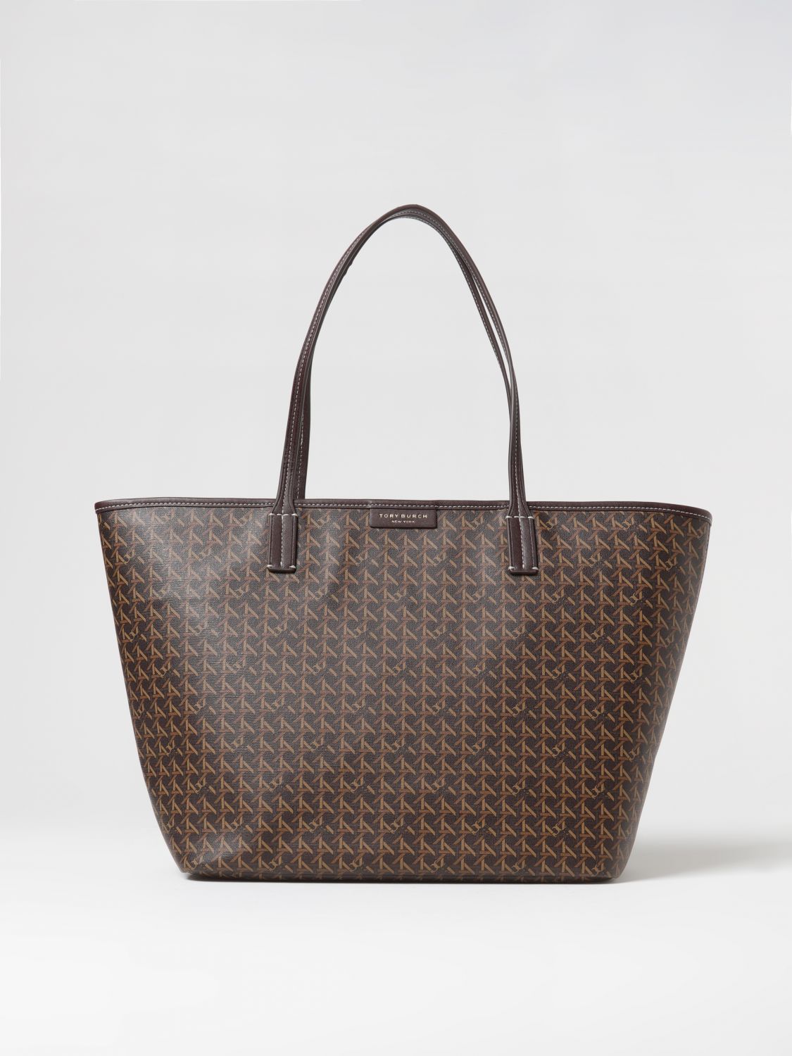 Tory Burch Tote Bags TORY BURCH Woman colour Walnut