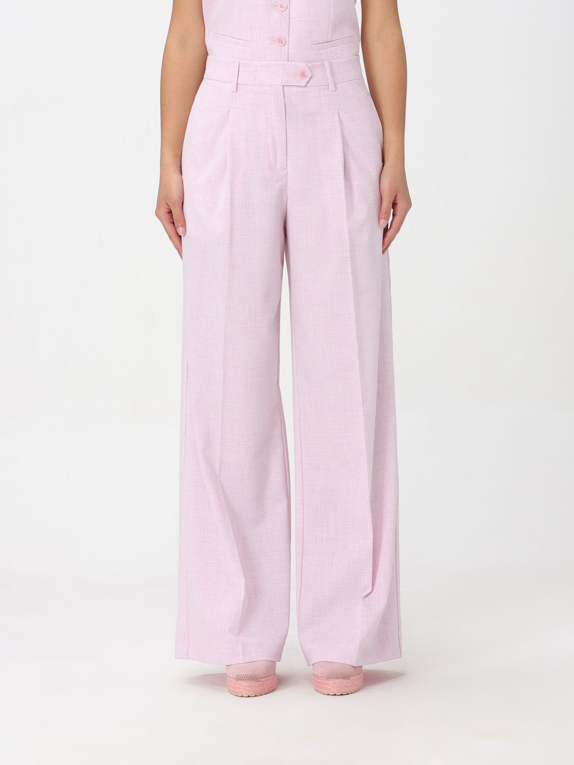 Liu Jo Trousers LIU JO Woman colour Pink