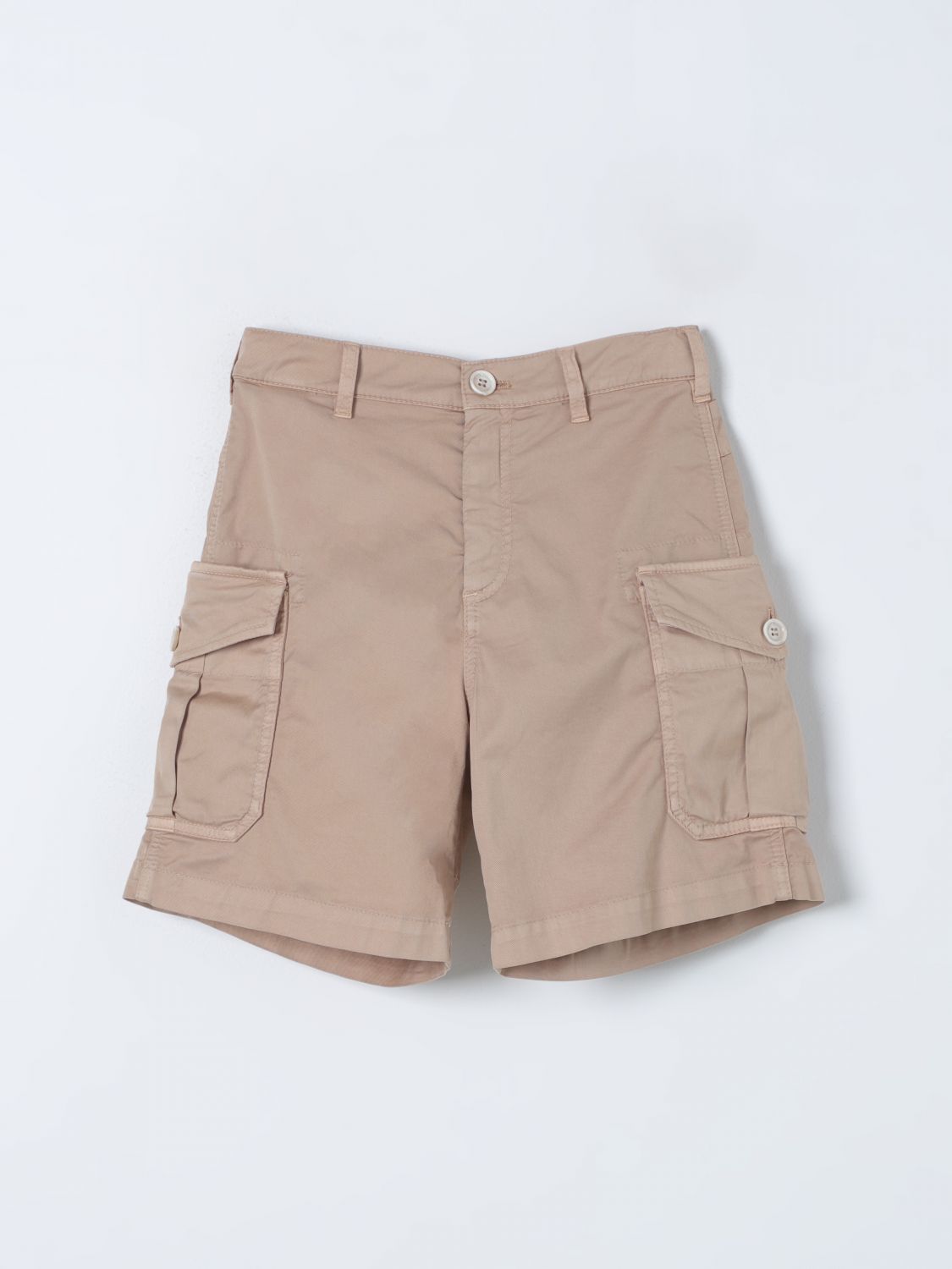 Brunello Cucinelli Shorts BRUNELLO CUCINELLI Kids colour Beige